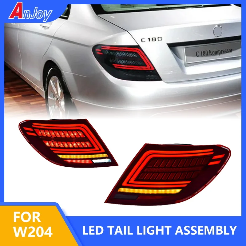 

Car Lights For W204 C Class 2007-2014 LED Auto Taillight Assembly Upgrade Newest Design Dynamic Signal Lamp Tool Accessories