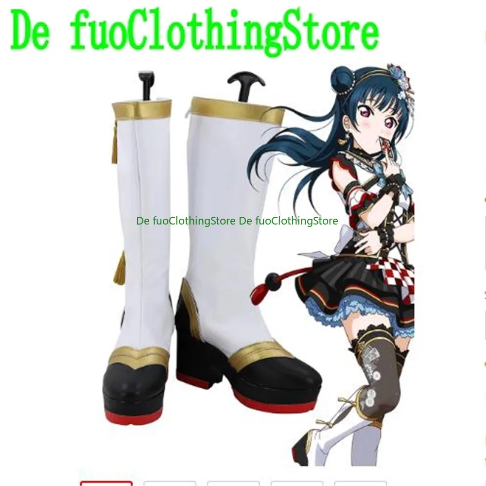 Takami Chika Sakurauchi Riko Kurosawa Dia Ohara Mari Kurosawa Ruby Cosplay Anime Cosplay Kalligrafie S en Boots Party Props Haween