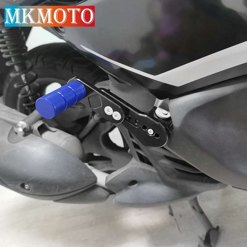 Hot Sales For MSX125 GROM125 2014-2024 Multi-angle Telescopic Footpeg Motorcycle Adjustable Rear Passenger Footrest grom msx125