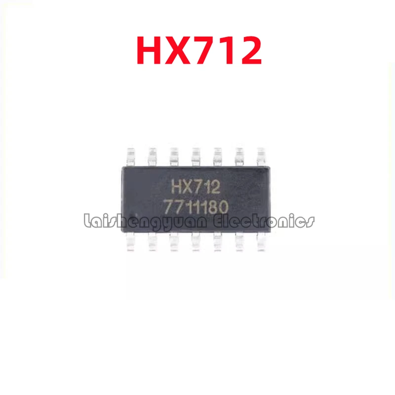 Original genuine patch HX712 SOP-14 electronic scale dedicated analog/digital conversion chip, brand new chip