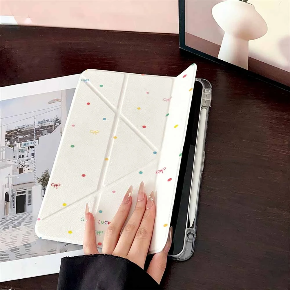 Hot Sale Good Luck For Samsung Galaxy Tab A8 A9 A11 S6 S7 S8 S9 S10 FE Plus Lite Protective With Pen Slot Tablet Case