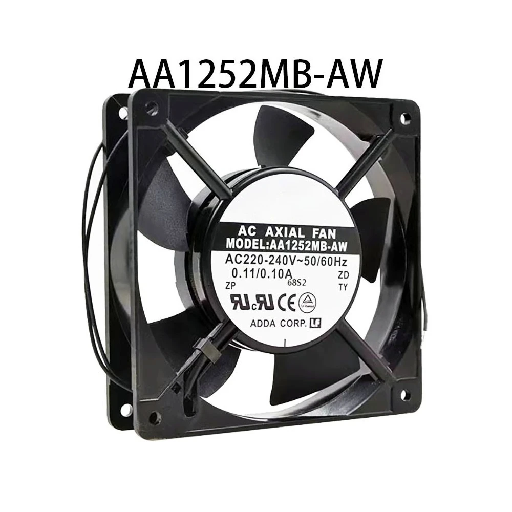 

FOR ADDA AA1252MB-AW AC220-240V 0.11/0.10A 120*120*25mm Server Driver Cooling Fan