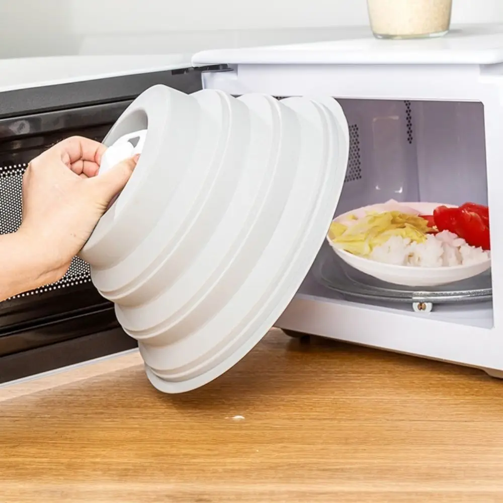 Silicone Magnetic Microwave Splatter Cover Folding Splash-proof Microwave Splash Guard Cold/Heat Resistance