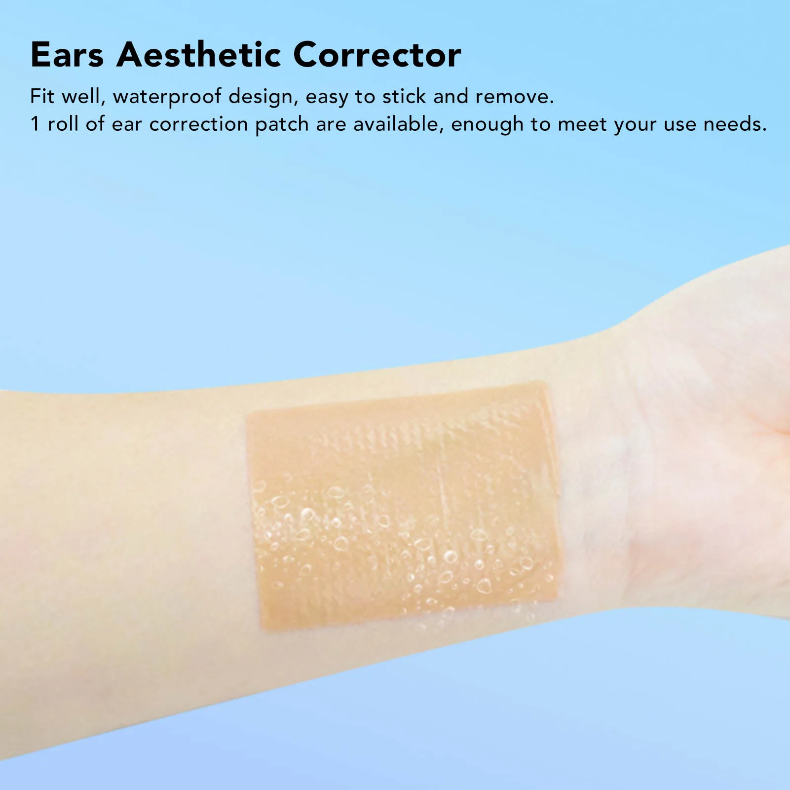 Baby Auricle Valgus Correction Patch Professional Silicone Newborn Infant Ear Aesthetic Corrector Sticker Baby Auricle Corrector