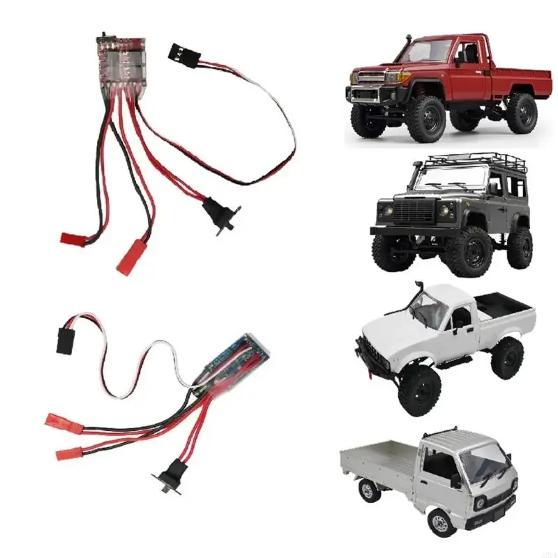 

Двойной матовый ESC 20A/30A Автомобильный аксессуар с дистанционным управлением с эффективным управлением температурой Простая