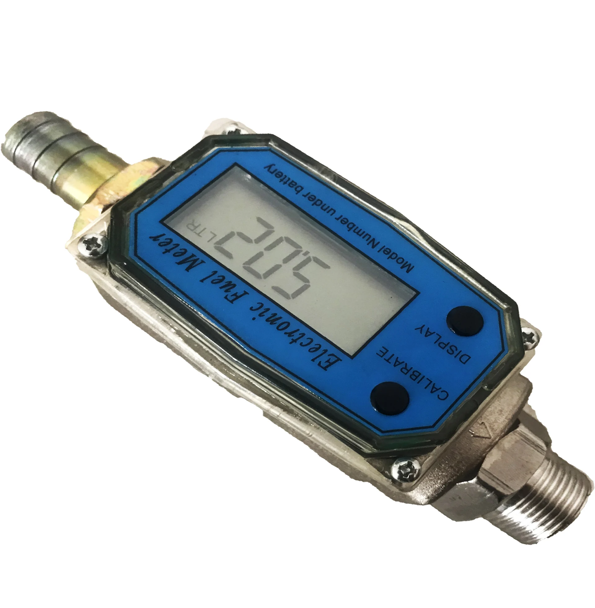 

Turbine Flowmeter Flow Meter Liquid Diesel Water Electronic Digital Display Meter Gasoline Refueling Methanol K24