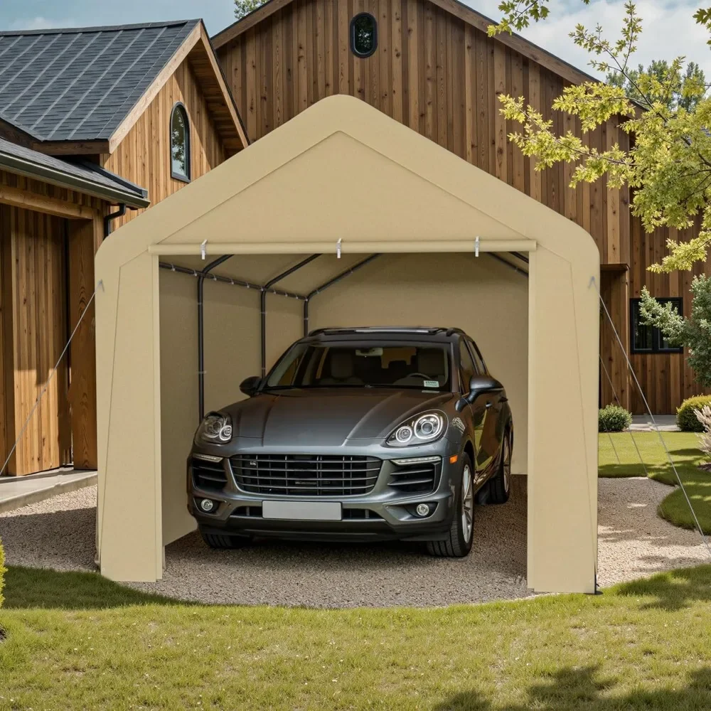 

Carport Canopy Heavy Duty 10x20 ft – Party Tent & Portable Garage with Removable Sidewalls