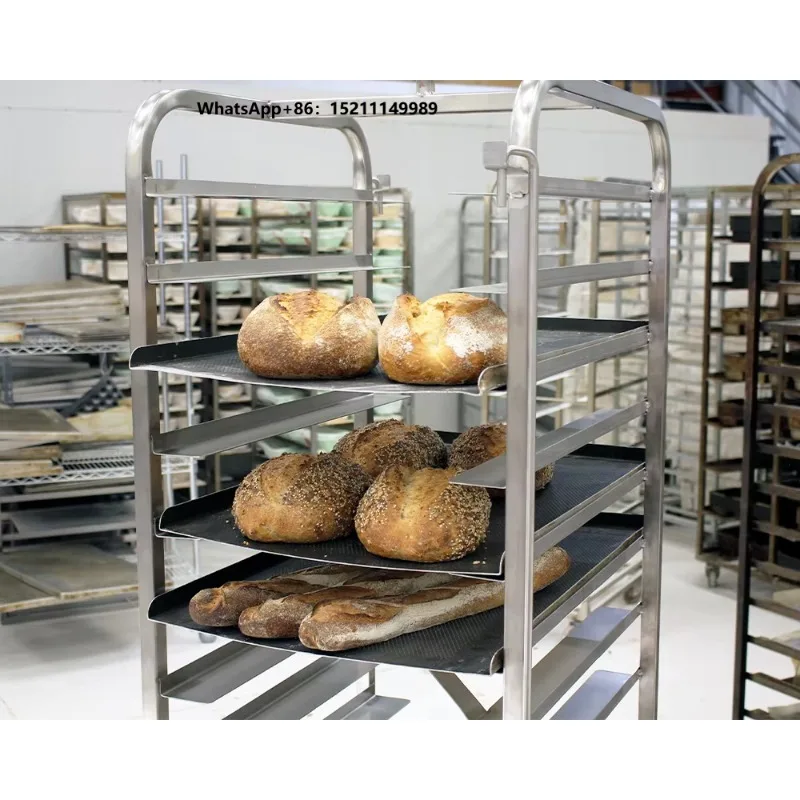 Hot air Rotary Oven Baking Car Frame Moon Cake Toaster Baking Tray Rack Food Car Tray Rack Trolley