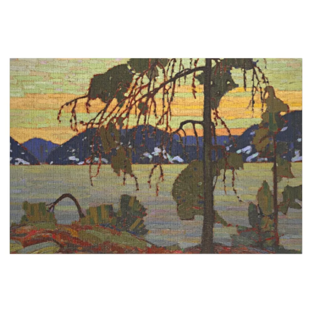 

The Jack Pine (1917) by Tom Thomson. Jigsaw Puzzle Wood Adults Personalized Gifts Custom Child Puzzle