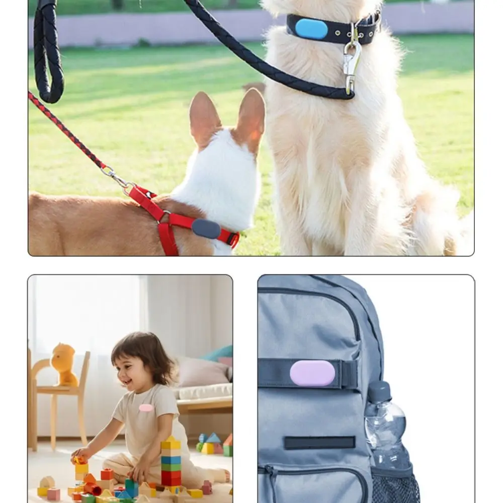 Silicone Tracker Case with Invisible Pin Anti-lost Elder Clothing Hidden Silicone Holder for Samsung Galaxy SmartTag 2