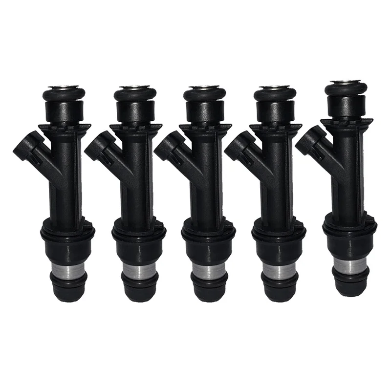 5Pcs Fuel Injector 12586684 25380534 for Delphi GMC Canyon Isuzu I-370 Hummer H3 3.5 3.7