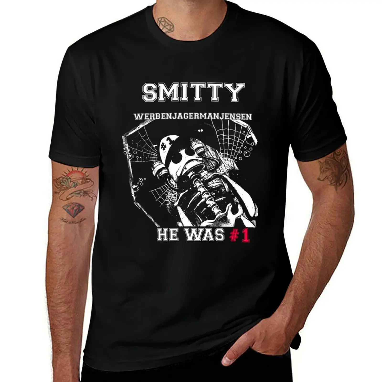 

smitty werbenjagermanjensen T-Shirt t shirt man plain mens graphic t shirts