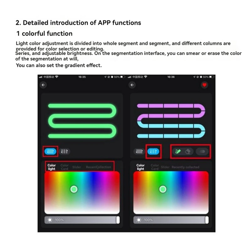 LED Controller 44 คีย์บลูทูธเปิดใช้งานเสียงอัจฉริยะ Dimming อุณหภูมิสี Strip Light Controller