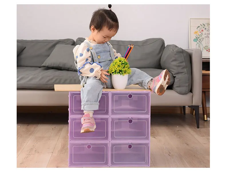 

multi-layer simple household installation-free bamboo shoe cabinet