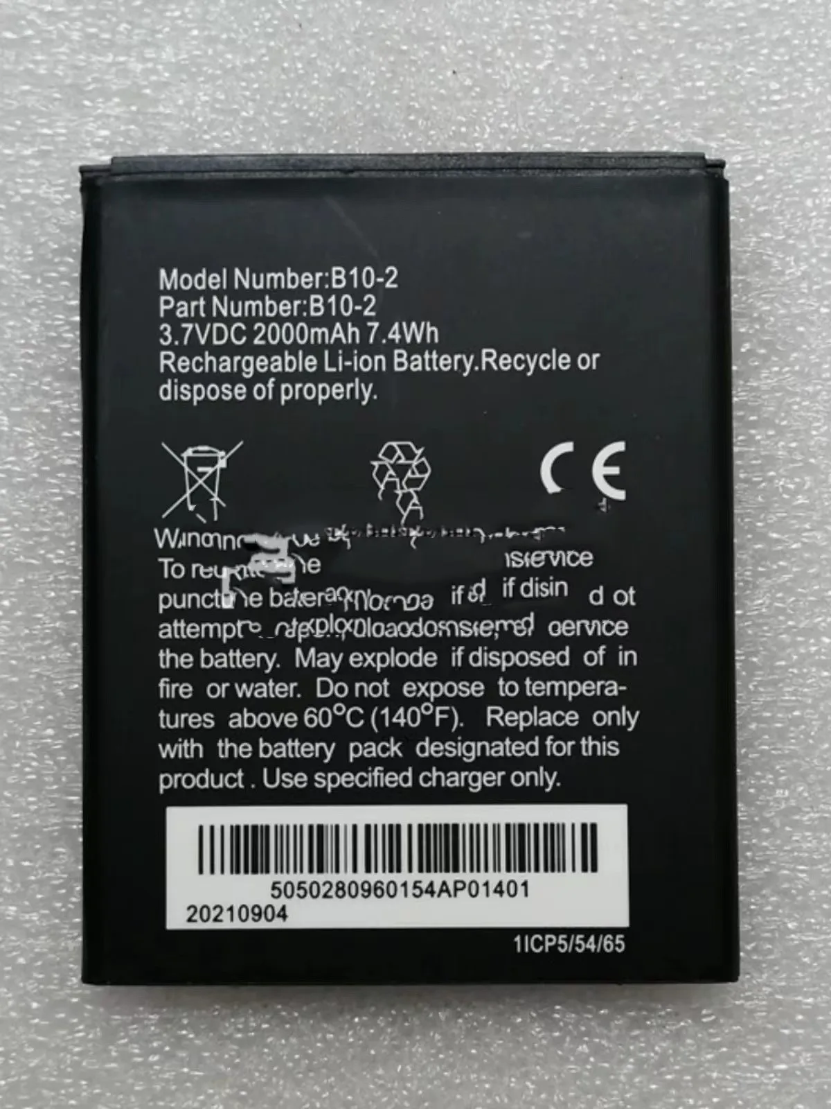 

Новый оригинальный аккумулятор для Caterpillar CAT B10-2 CAT