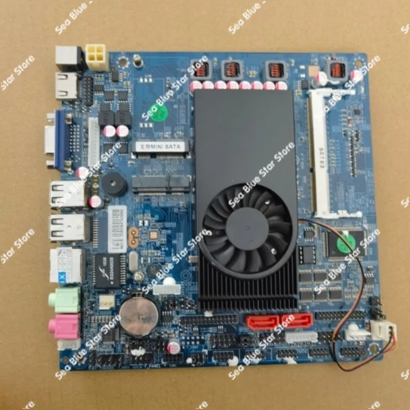 Industrial  board ITX-1037T-2U 1037U advertising machine, cash register download machine, second-hand disassembly main board