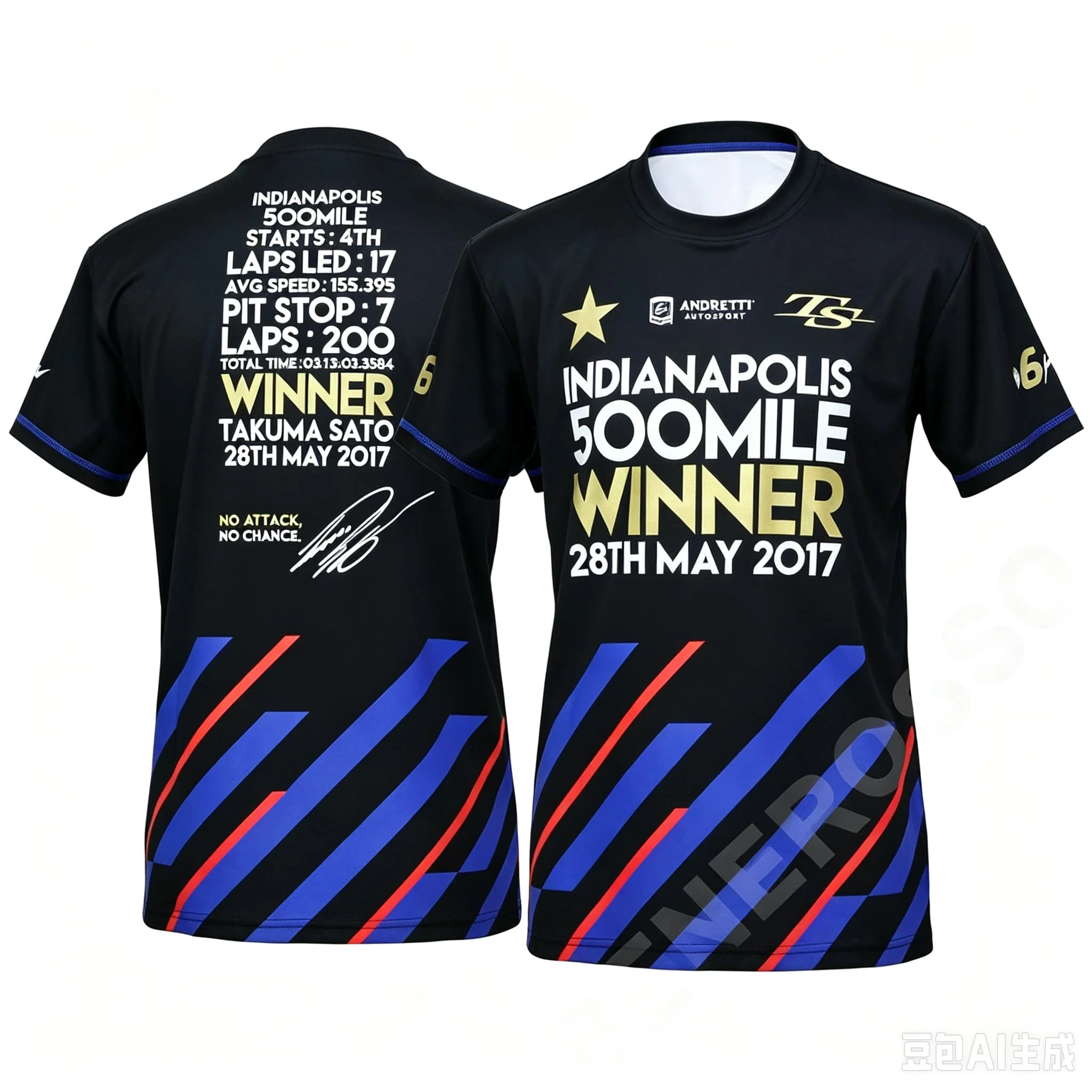 Men Takuma Sato  Racing T‑Shirt Black Blue Red Graphic Short‑Sleeve Tee Breathable Summer Motorsport Fan Tops Moto Colthing