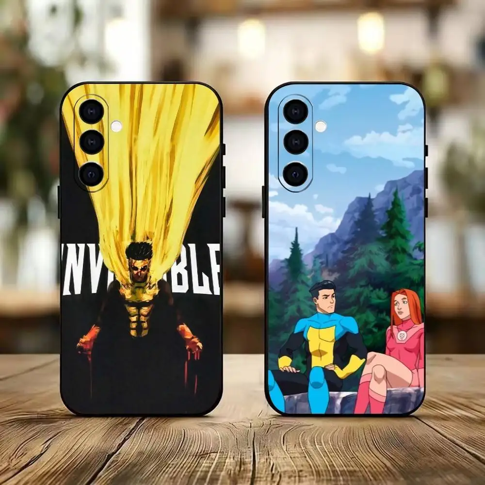 Funny I-Invincible  Phone Case For Samsung Galaxy A73,A72,A71,A70,A53,A52,A51,Others Soft Black Cover
