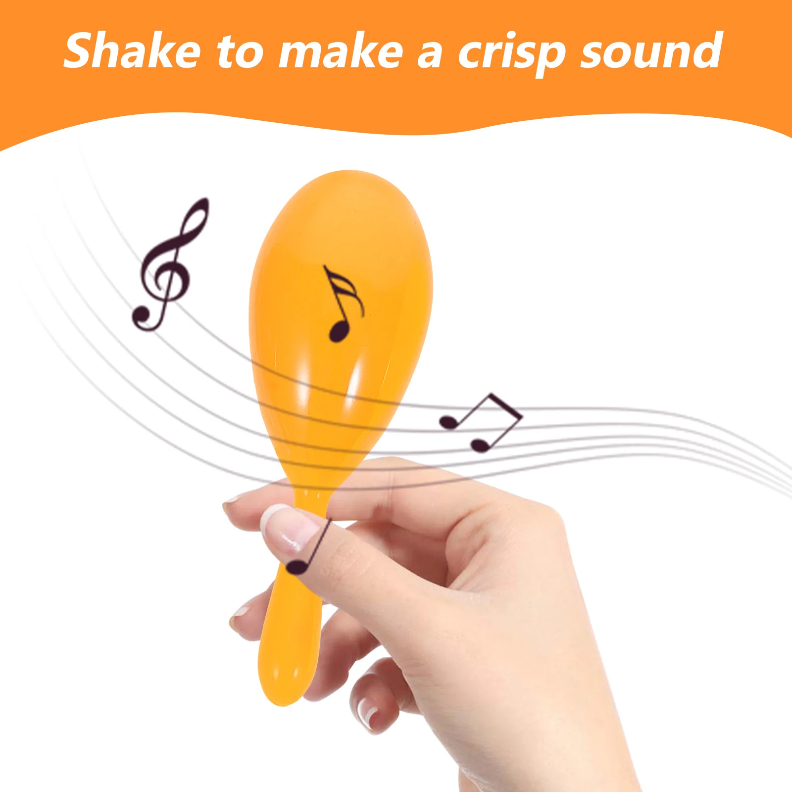 

24 шт. пластиковые маракасы для детей, мини-шейкеры, образовательные музыкальные инструменты, дошкольное ритм-развитие, музыкальная игра