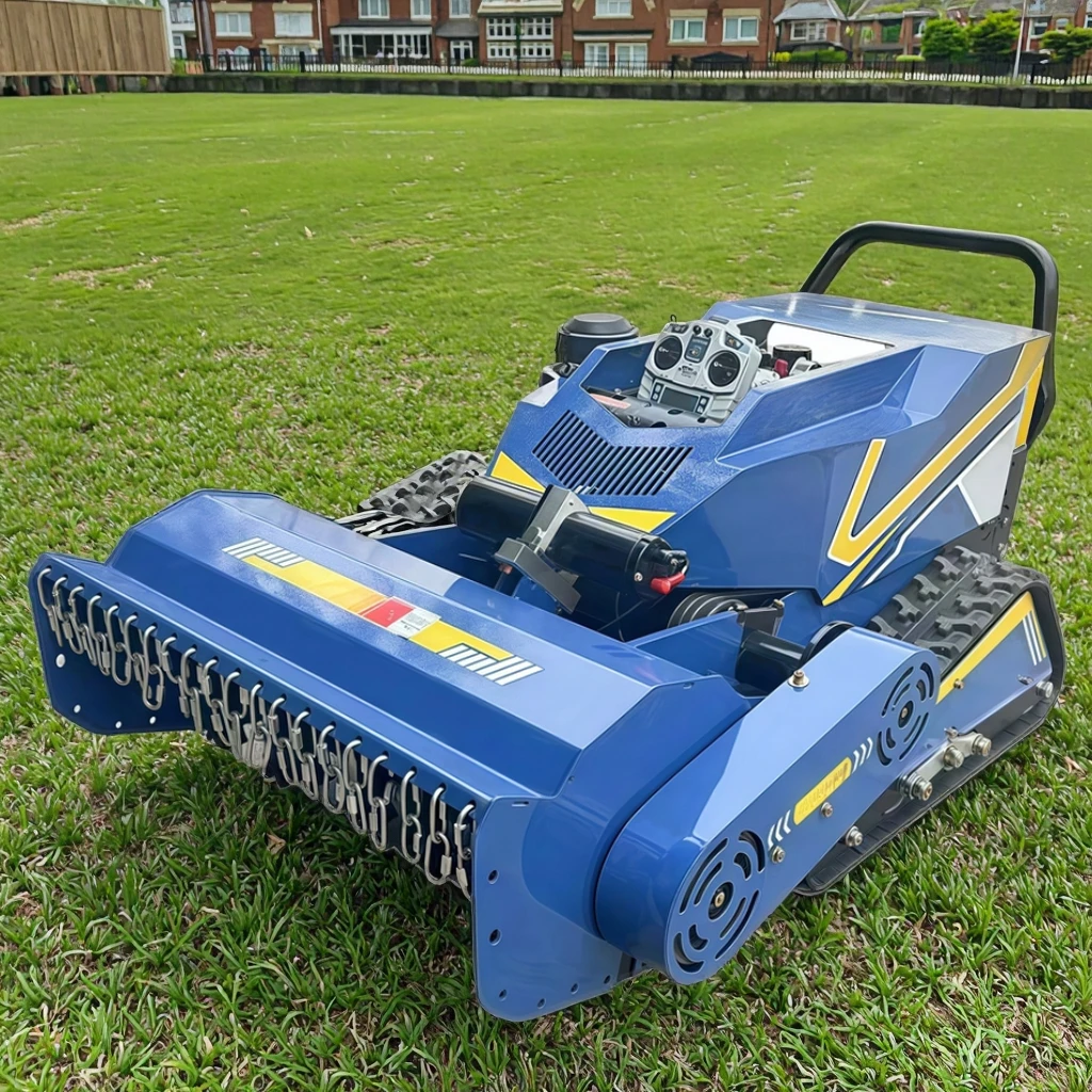 جزازة العشب الكهربائية 4-السكتة الدماغية 60 بوصة صفر بدوره تعمل بالبنزين لقطع العشب على المنحدرات لتقوم بها بنفسك درجة طاقة البنزين اللاسلكية 48 فولت #6