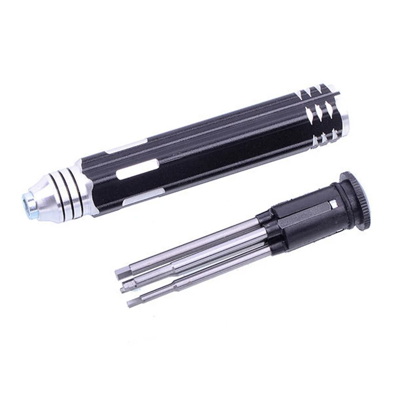 AC88 4 in 1 Hexagon Socket Screwdriver Set RC Tool Kit H1.5 H2.0 H2.5 H3.0mm Hex Driver for RC Car Plane Modeling