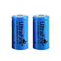 UltraFire 16340 880mAh 3.7V High Efficiency Rechargeable Lithium Ion Battery for Flashlights Toys and Multi Device Compatibility