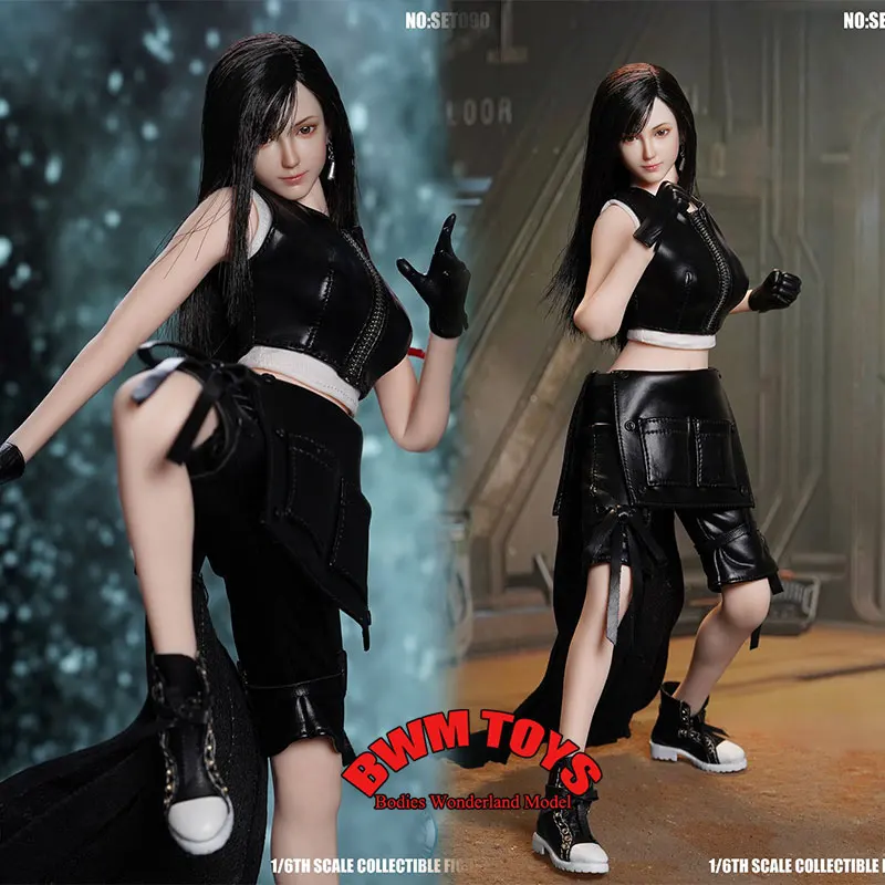 

SUPER DUCK SET090 1/6 Scale Female Soldier Fighting Goddess Clothes Set With Head For 12inch Phicen S10D Action Figure Doll