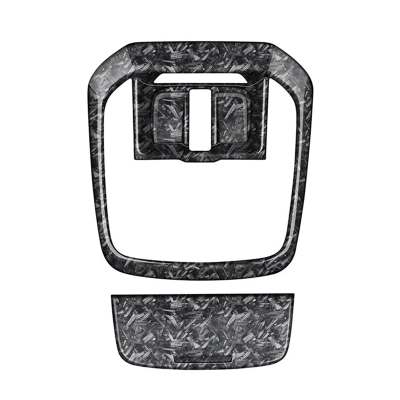 

Lasting Car Front Reading Light Frame Glasses Box Trim Cover Sticker For Subaru Forester 2025 Interior Accessories Forged Patter