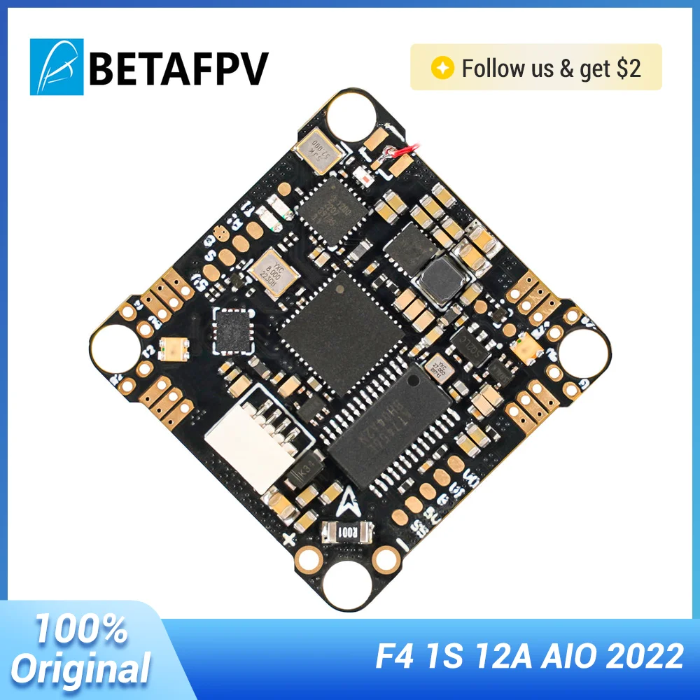 Recensione e Valutazione del Controller di Volo AIO BETAFPV F4 1S 12A per FPV