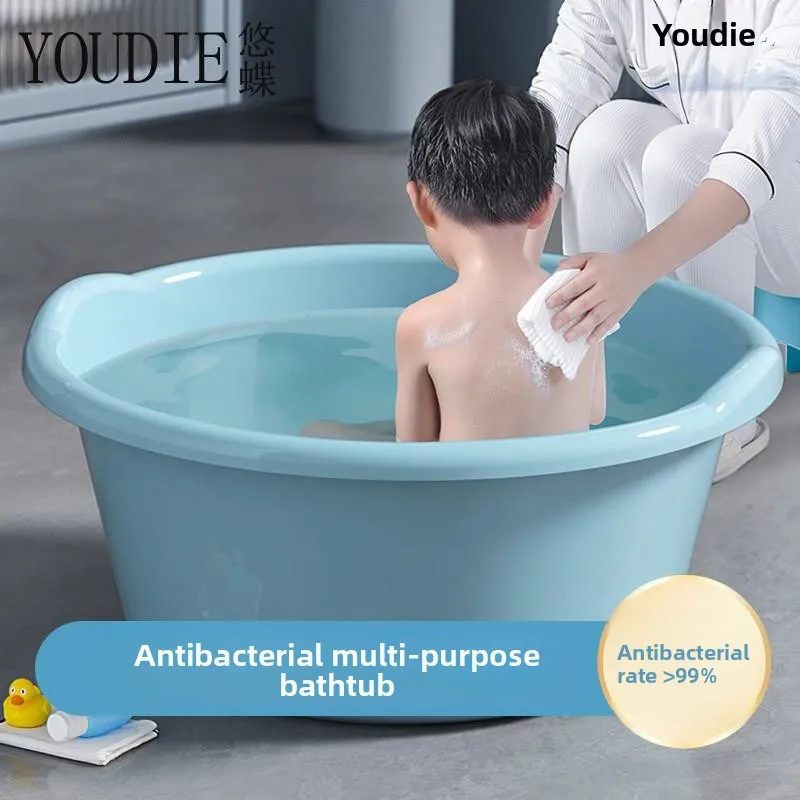 

Extra Large Thick Plastic Bath Tub for Babies Children Washing Clothes Feet Basin Home Use Face Basin Korean Brand Aruijiang