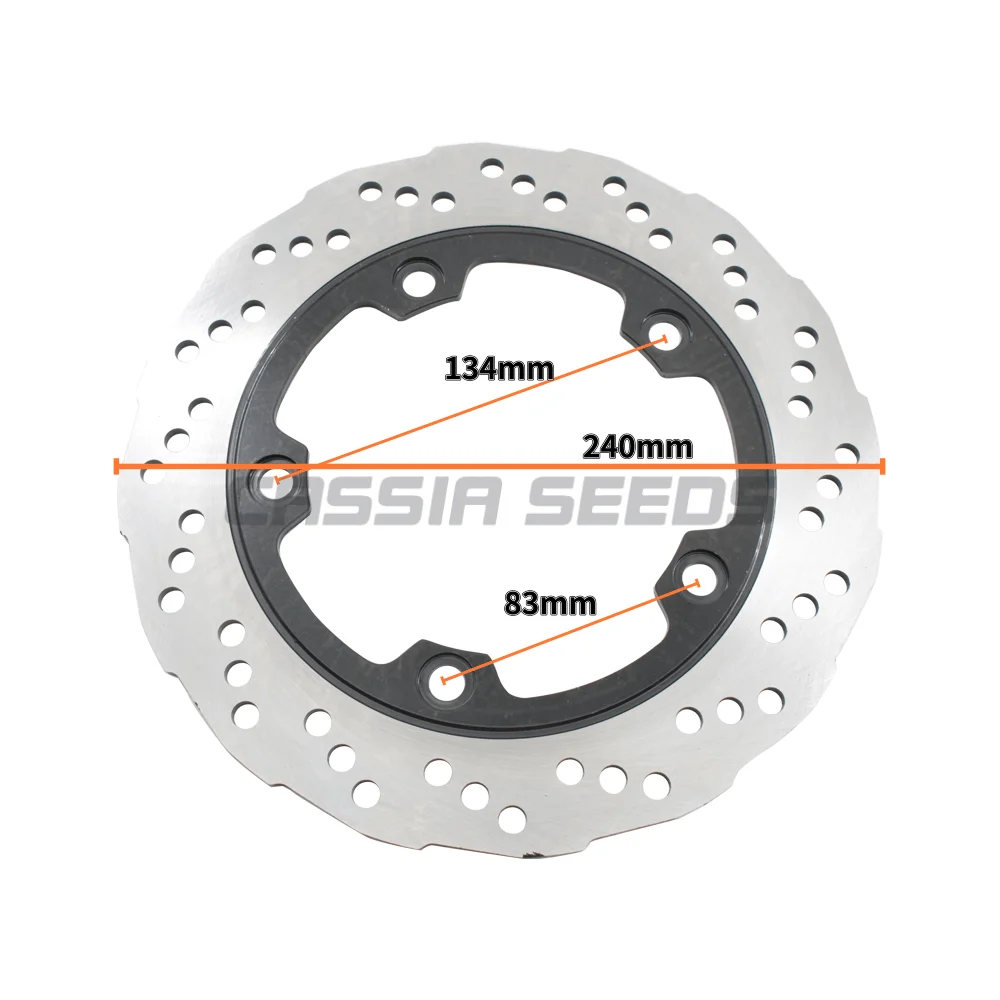 Discos de freno delantero y trasero para motocicleta, para Suzuki GSX250R DL250 DR300 TR300 XCR300