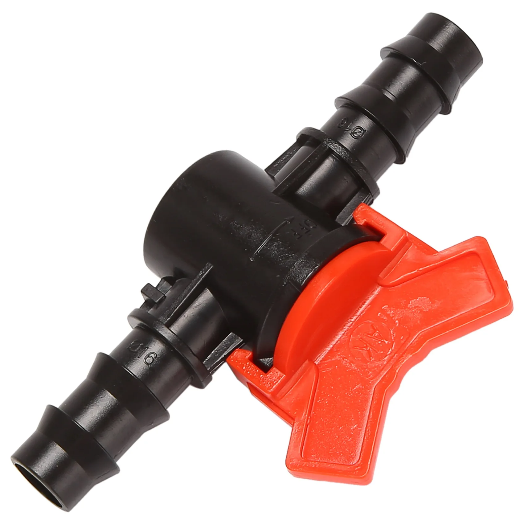 AS63-10 Pcs Plastic Garden Faucet PE Hose Valve Irrigation Pipe Valve Switch Garden Watering Supplies 16Mm X 16Mm