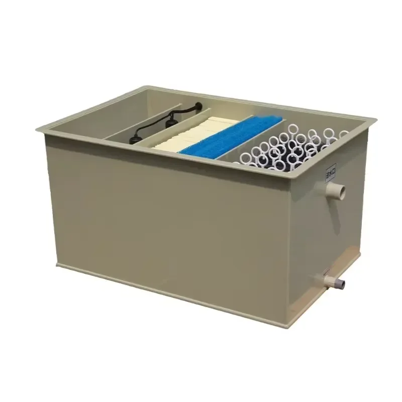 Cowater 10000L/H Automatic Koi Pond Aquaculture System Bio Media Filter with Multiple Filtration Brush Filter Equipment for