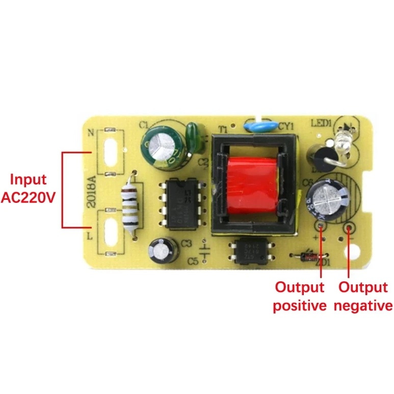 5V 2A Adapter Switching Power Supply Module AC 220V To DC 5V Step-Down Power Supply Board
