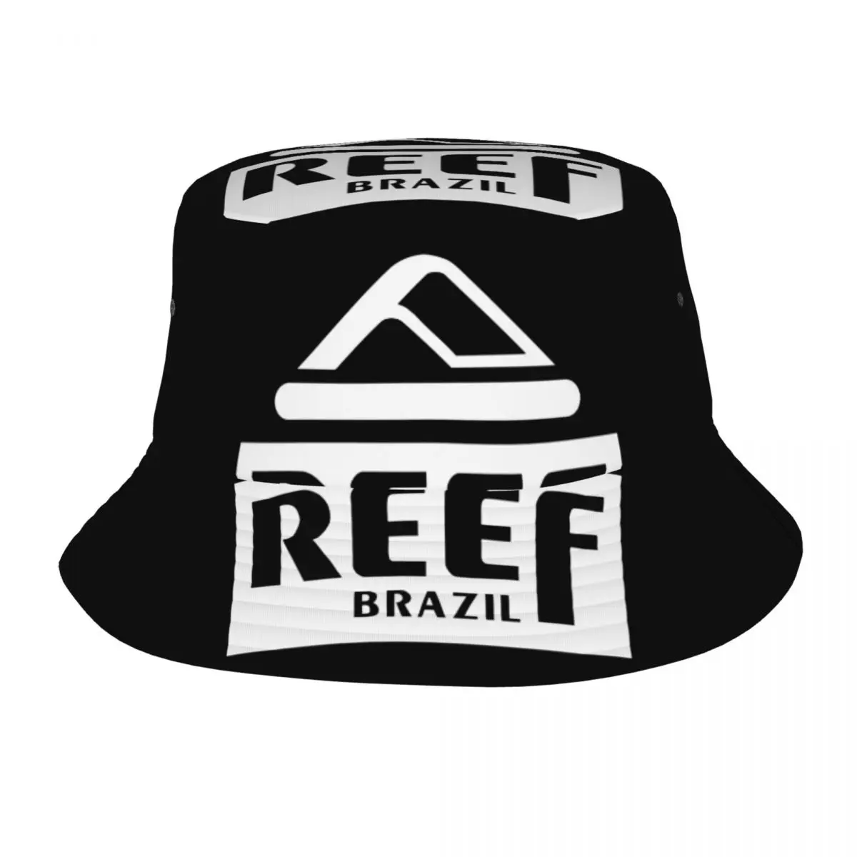 

Unisex R-Reefs Bucket Hat Fashion Logo Portable Fisherman Hats Summer Trendy Beach Travel Caps Hawaii Design Sun Hat