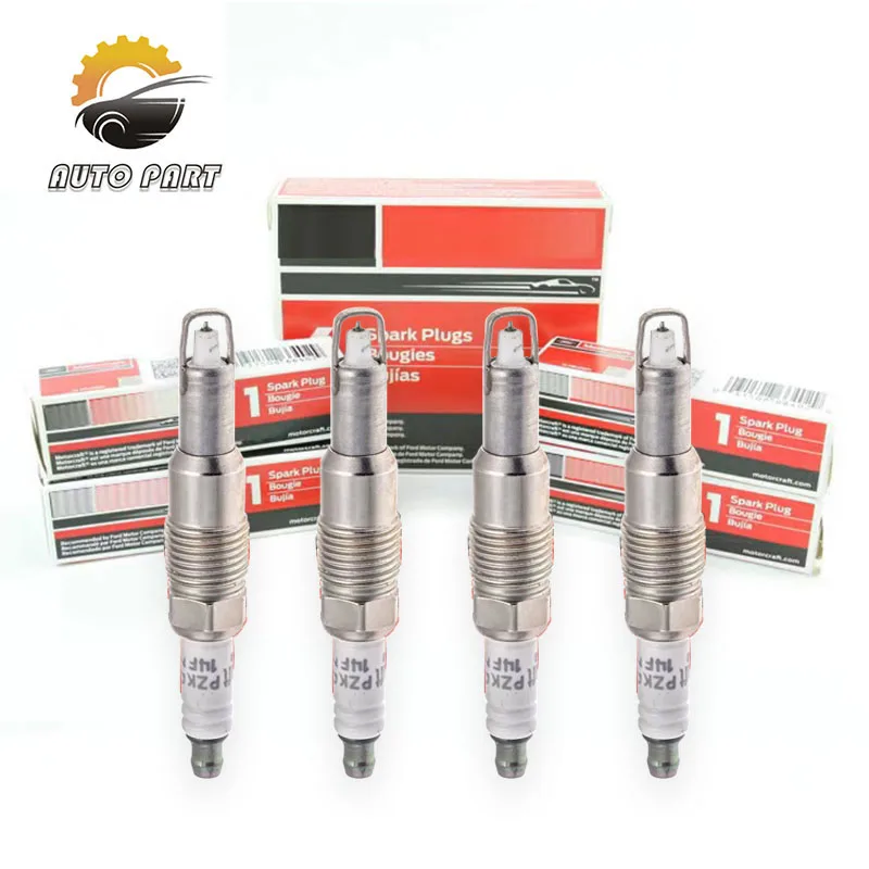 

4PCS Platinum Spark Plug PZK14F For Ford Expedition F150 F250 F350 F450 F550 5.4L 6.8L V8 V10 SP546 CYFS-12Y-5 SP-546