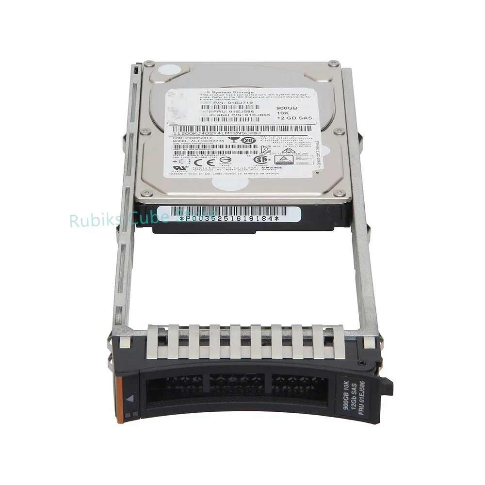 Для жесткого диска IBM 01EJ719 01EJ586 01EJ865 V3700 V2 900G 10K SAS 2,5 "12GB