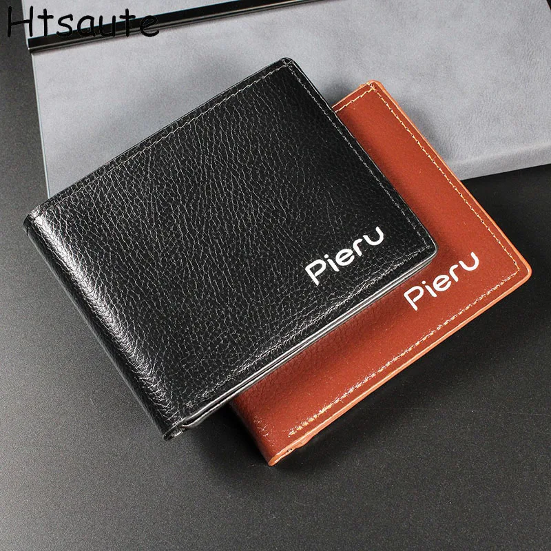 

Men's Wallet PU Leather Men Wallets Product ID Holders Wallets for Man Short Black Walet Portefeuille cartera hombre purses