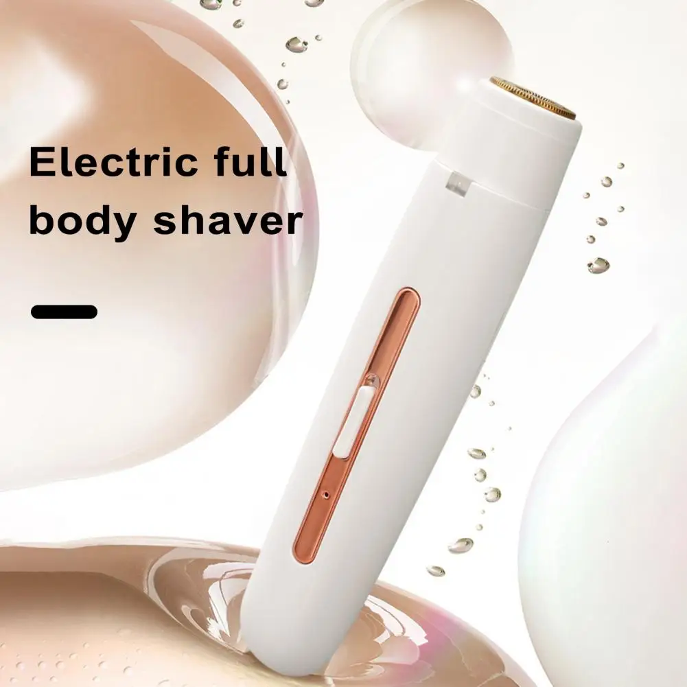 Mini Shaver elétrico para homens e mulheres, Portátil USB Recarregável, Perna de axila poderosa para viagens