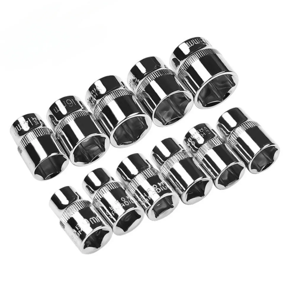 Krachtige 6-22Mm 3/8 "Buiten Zeshoek Socket Bit 10Mm Adapter Koppel Spanner Ratel Dop Moer Moer Moer Verwijdering