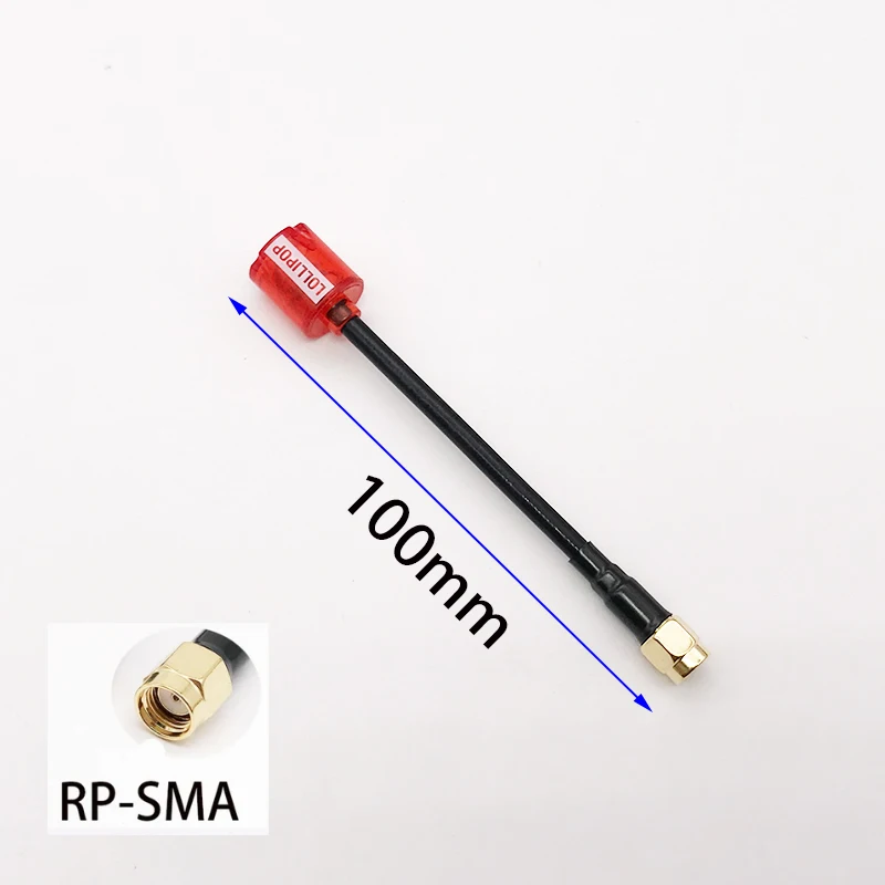 Neue Micro Lollipop 5 RHCP 5,8 G FPV Antenne High Gain 2,8 Dbi SMA/RP-SMA/MMCX/UFL Antenne Für RC Drone Sender Empfänger Teil