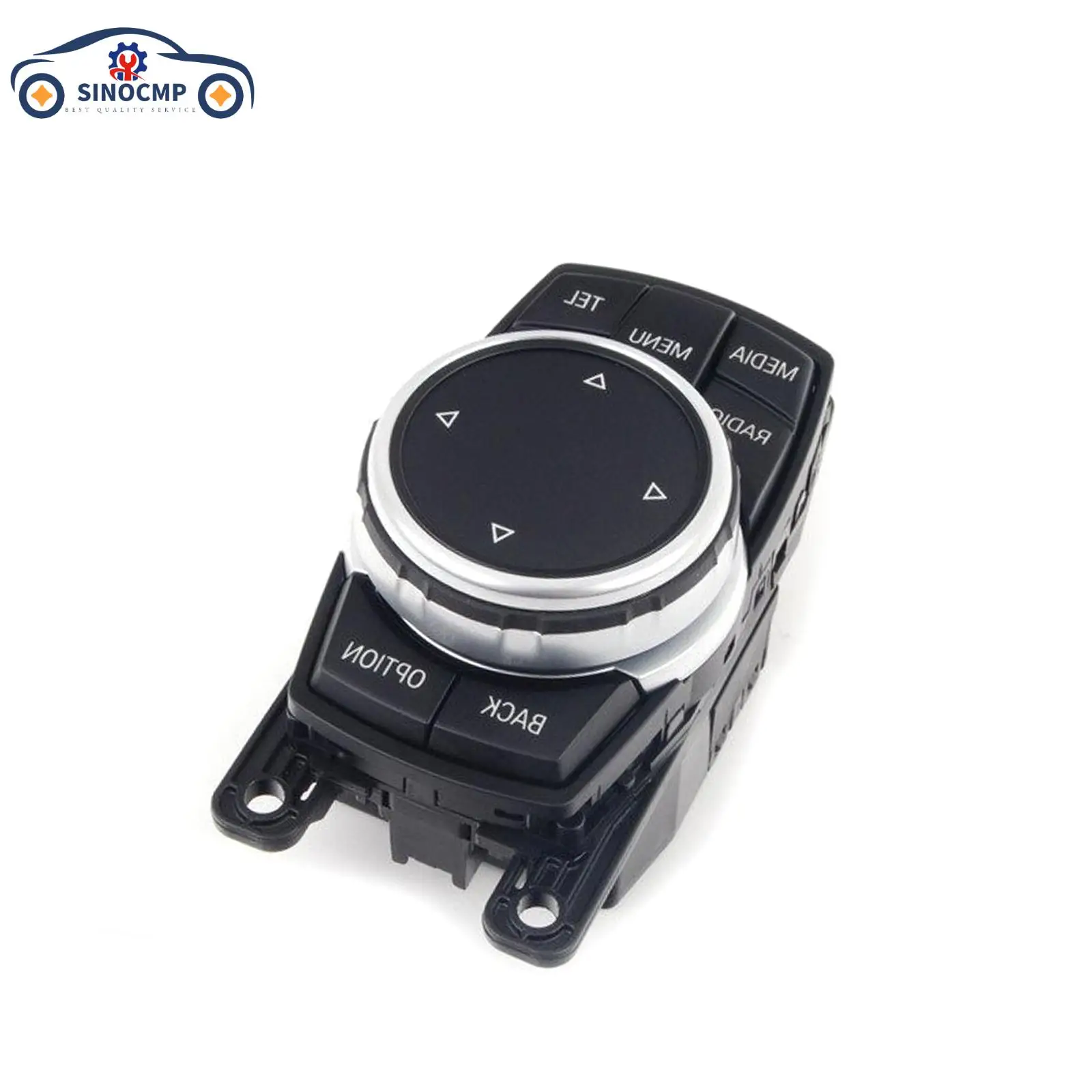 9253944 65829267955 9253944-01 SINOCMP 1PCS 4Pin Navigation System iDrive Controller For 11-12 BMW 1 3 5 F10 F11 F30 F20 F31