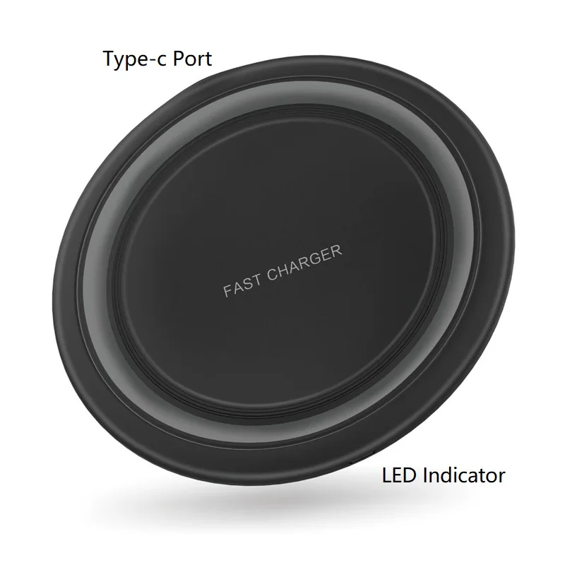 15W Qi Wireless Charger Pad+10w Type-c Receiver For Xiaomi Redmi Note 7 8 9 10 Pro 8T 9S 9T K20 K30 K40 Pro