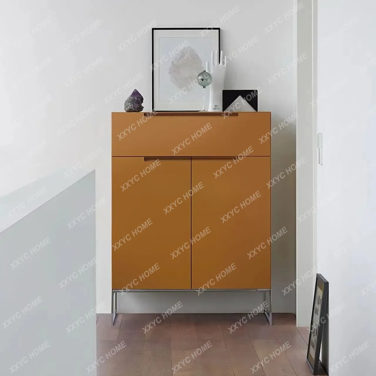 minimalist paint chest cabinet bedroom storage living room wall drawer cabinet