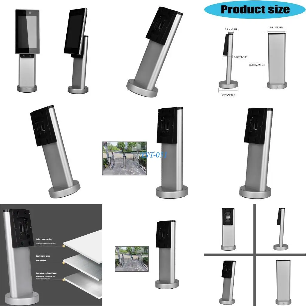 

E15A Security Gate Support strong Installation Ground or Wall Mount Aluminum Unit