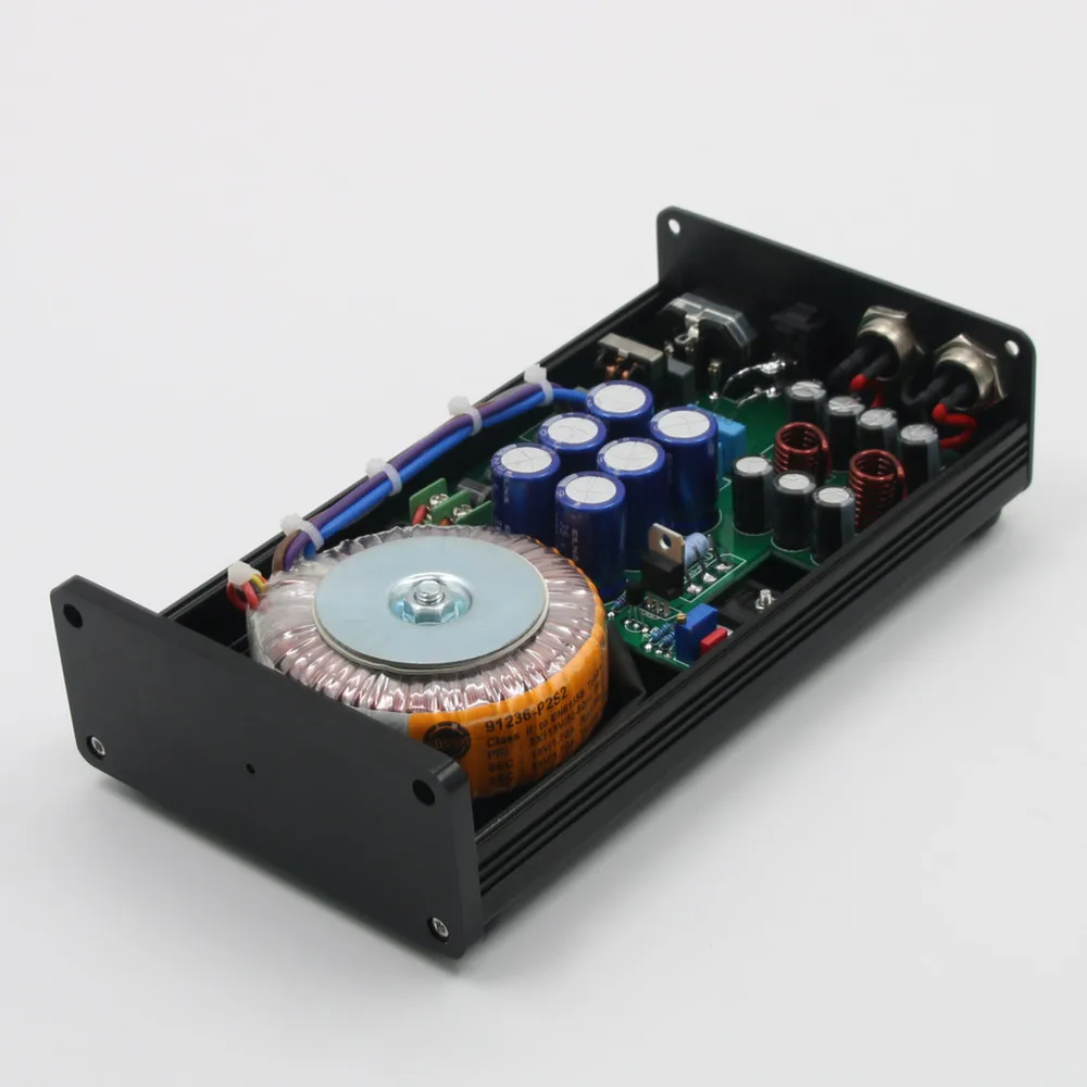 

HiFi Upgraded 50VA Talema Ultra-Low Noise Linear Power Supply Dual Output DC5V 12V 15V 18V 24V Power Adapt