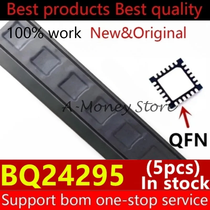 BQ24295 QFN-24 24295, 5pcs
