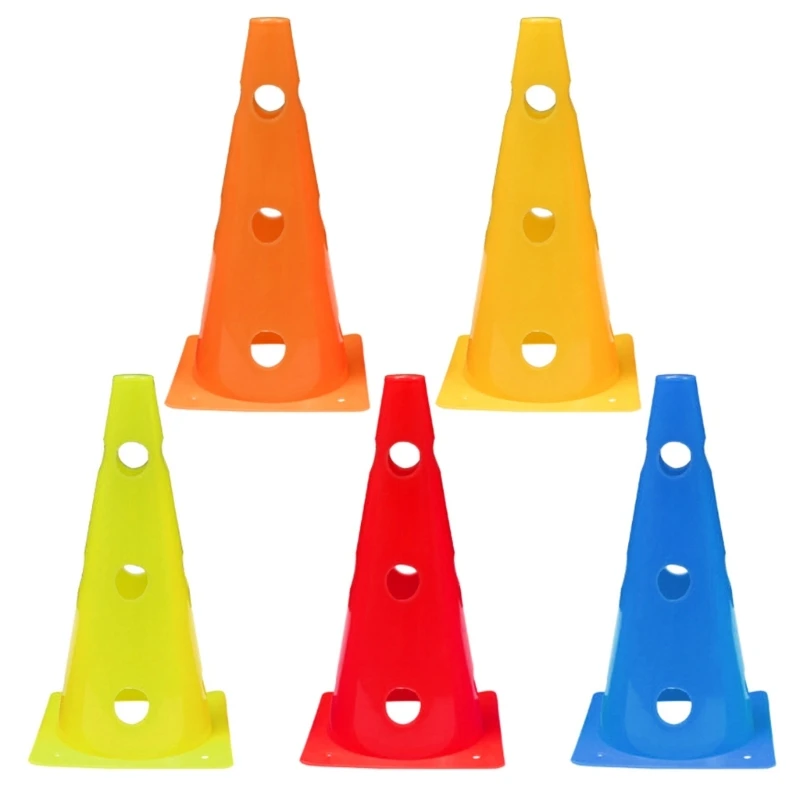 

5 Pcs Football Training Maker Bucket Cones Skate Obstacles Training Maker Cones TOP quality