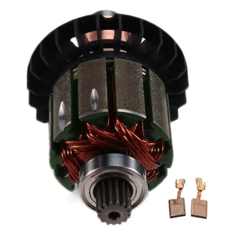 

HOT 619380-9 619583-5 Armature With 194427-5 CB-440 Carbon Brush For DDF482 DHP482 DHP482Z DDF482 Z RME Drill Screwdriver~Jul.