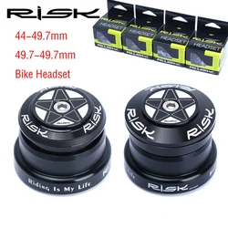 Risk Semi-Integrated Bike Headset Double Bearing DH External Bicycle Headset for 28.6 1 1/8 